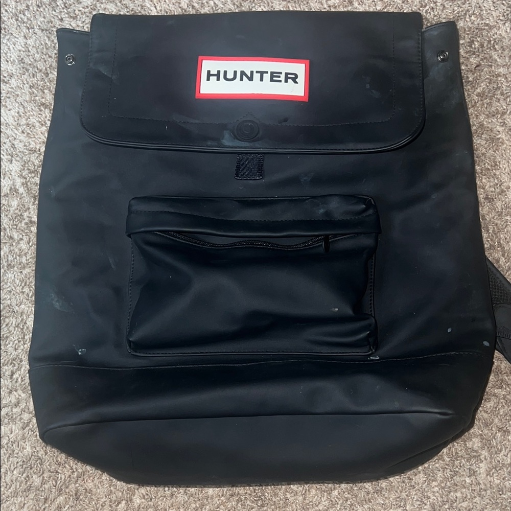 Hunter Black Backpack for Women